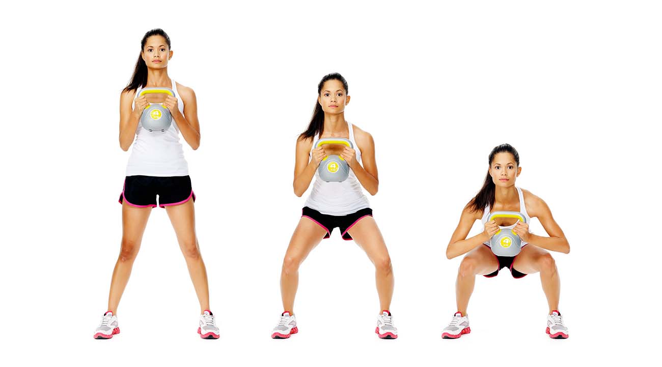 Posizione lo squat: migliore esercizi per cosce e glutei